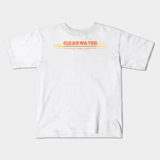 Clearwater Put a canoe in your baggage and paddle the world Kids T-Shirt